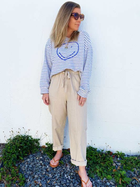 Tanner Linen Pants *Final Sale