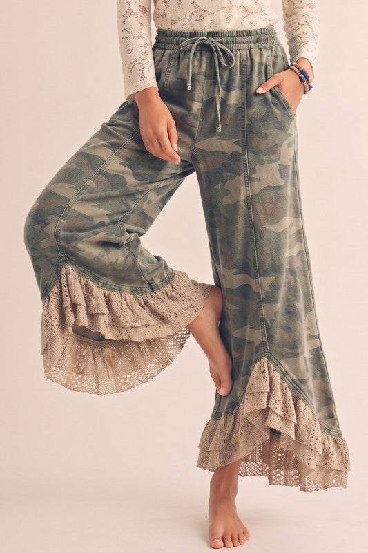 Vintage Lace Camo Pants PREORDER MID JULY
