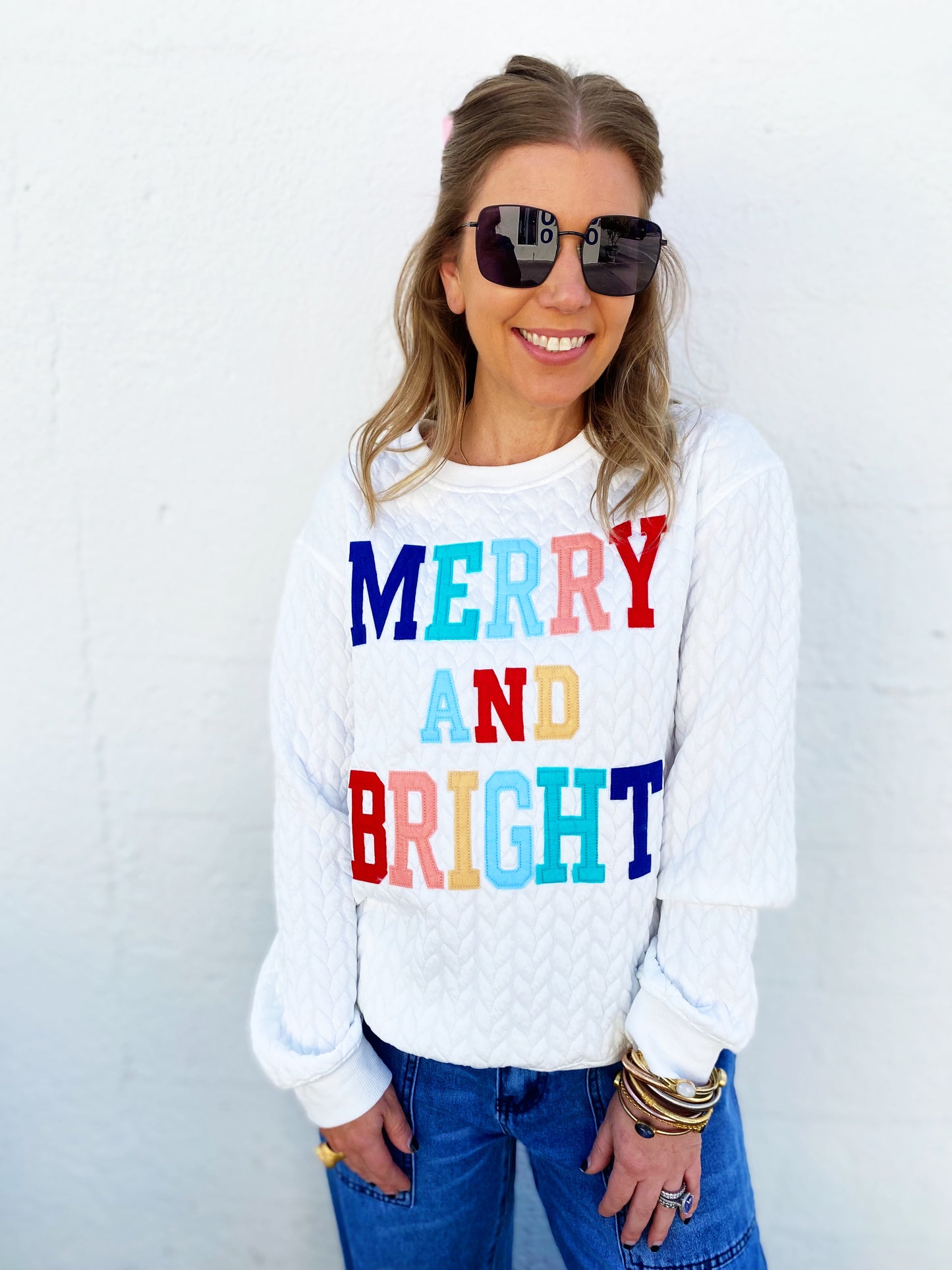 MERRY AND BRIGHT Sweatshirt PREORDER