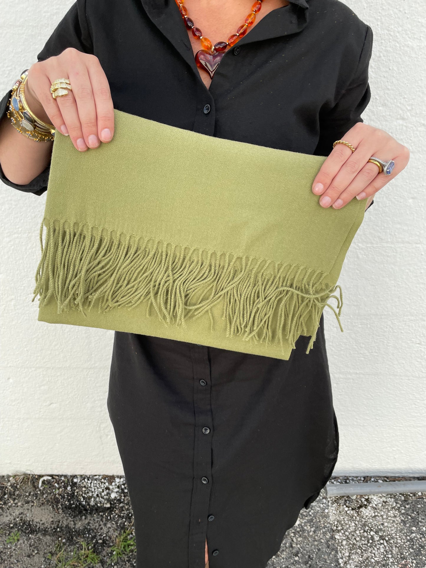 Patty Scarf + Embroidery