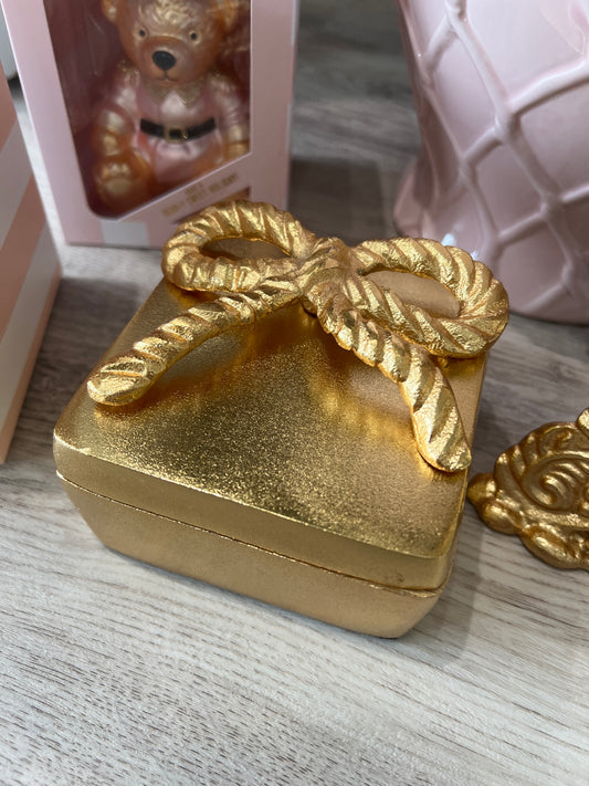 Bow Box Gold