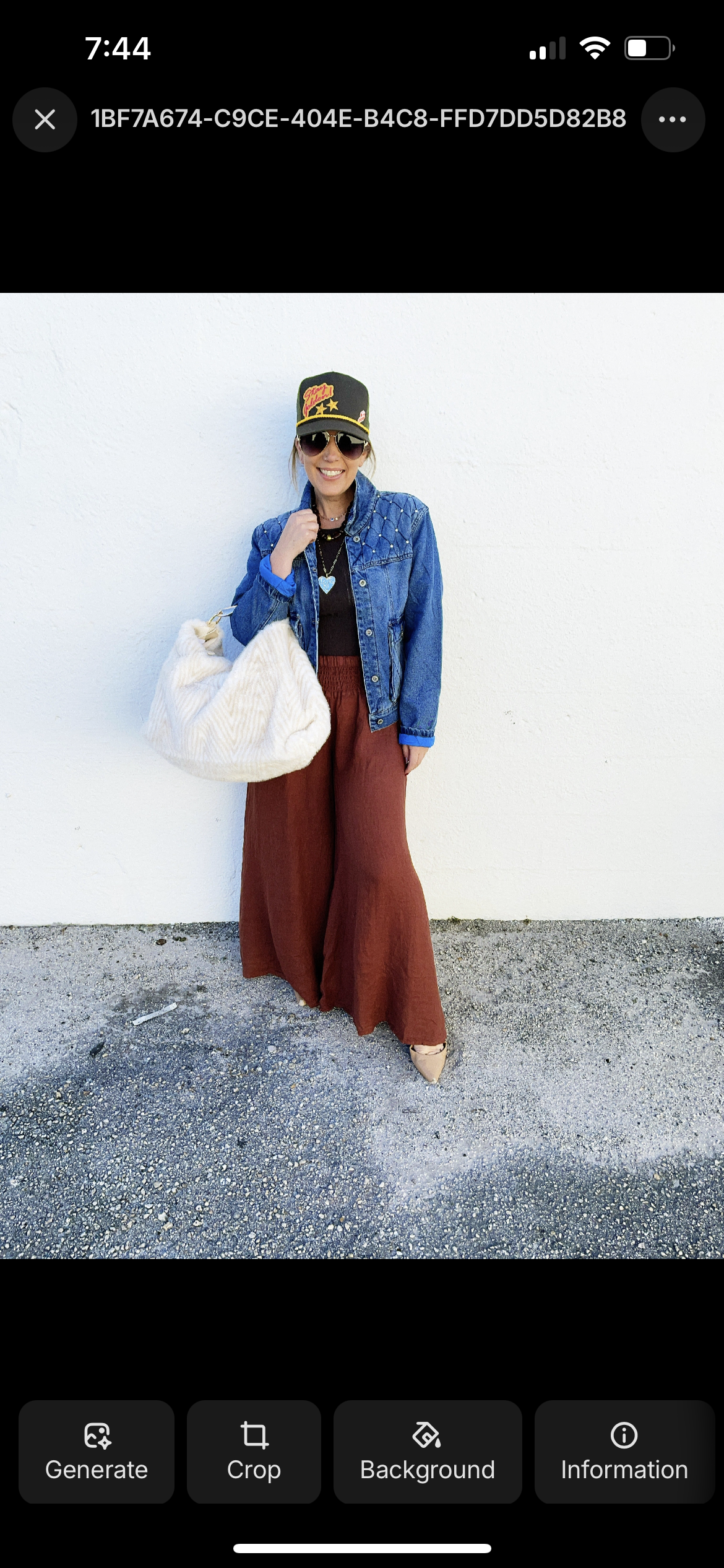 Maggie Pant in Deep Terrocata