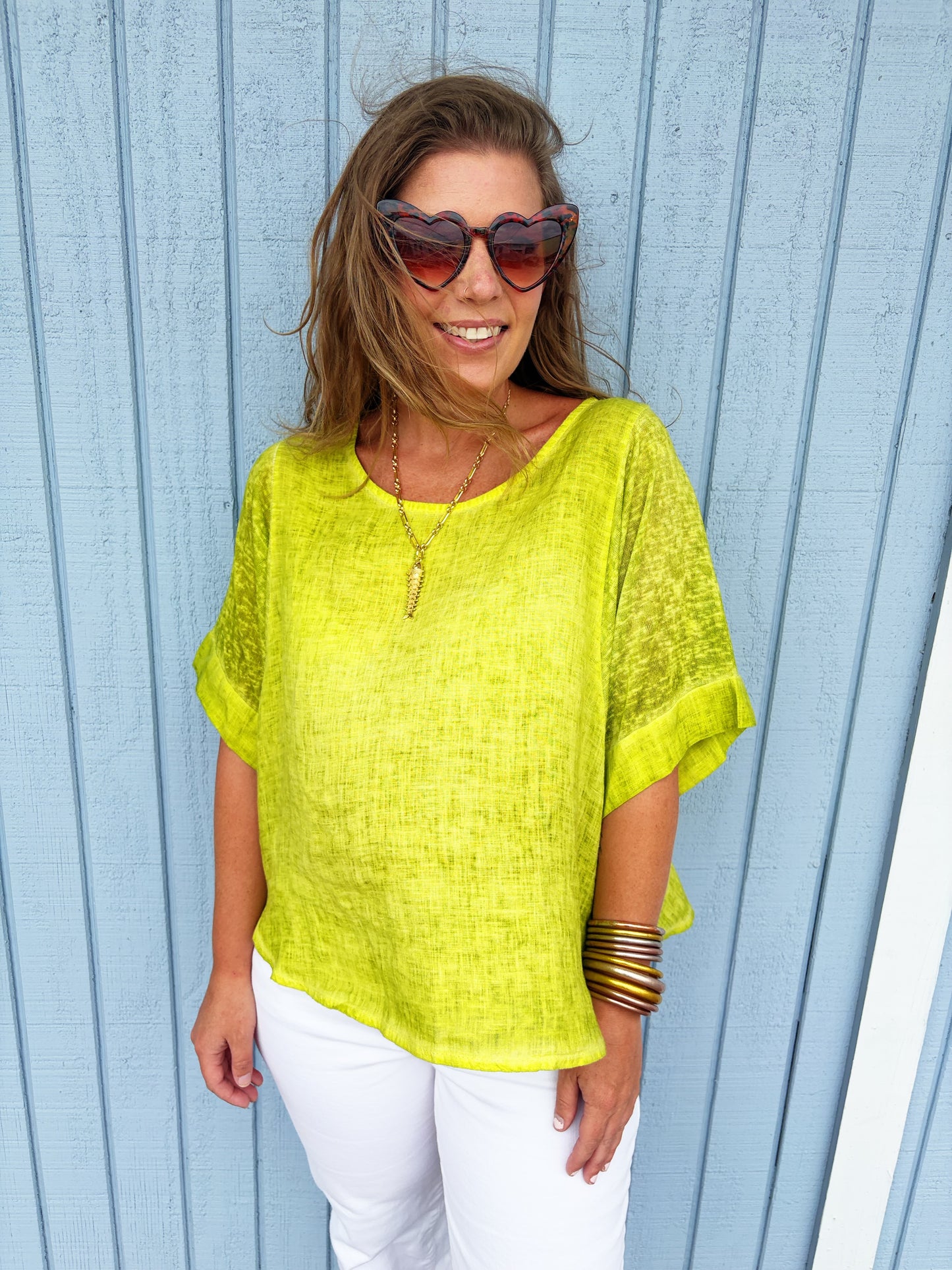 Juli Tee in Green