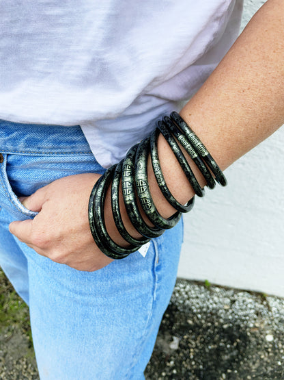 KOI Shadow All Weather Bangles Set of 4 Medium