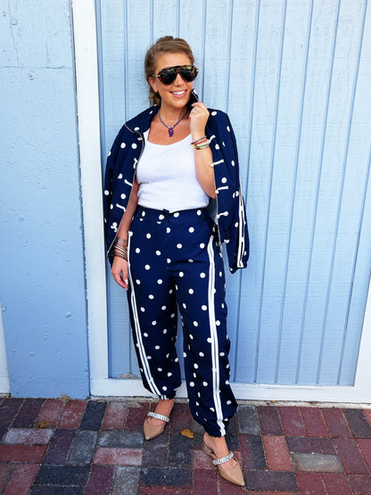 Pate Polka Dot Set Sold Separately Navy