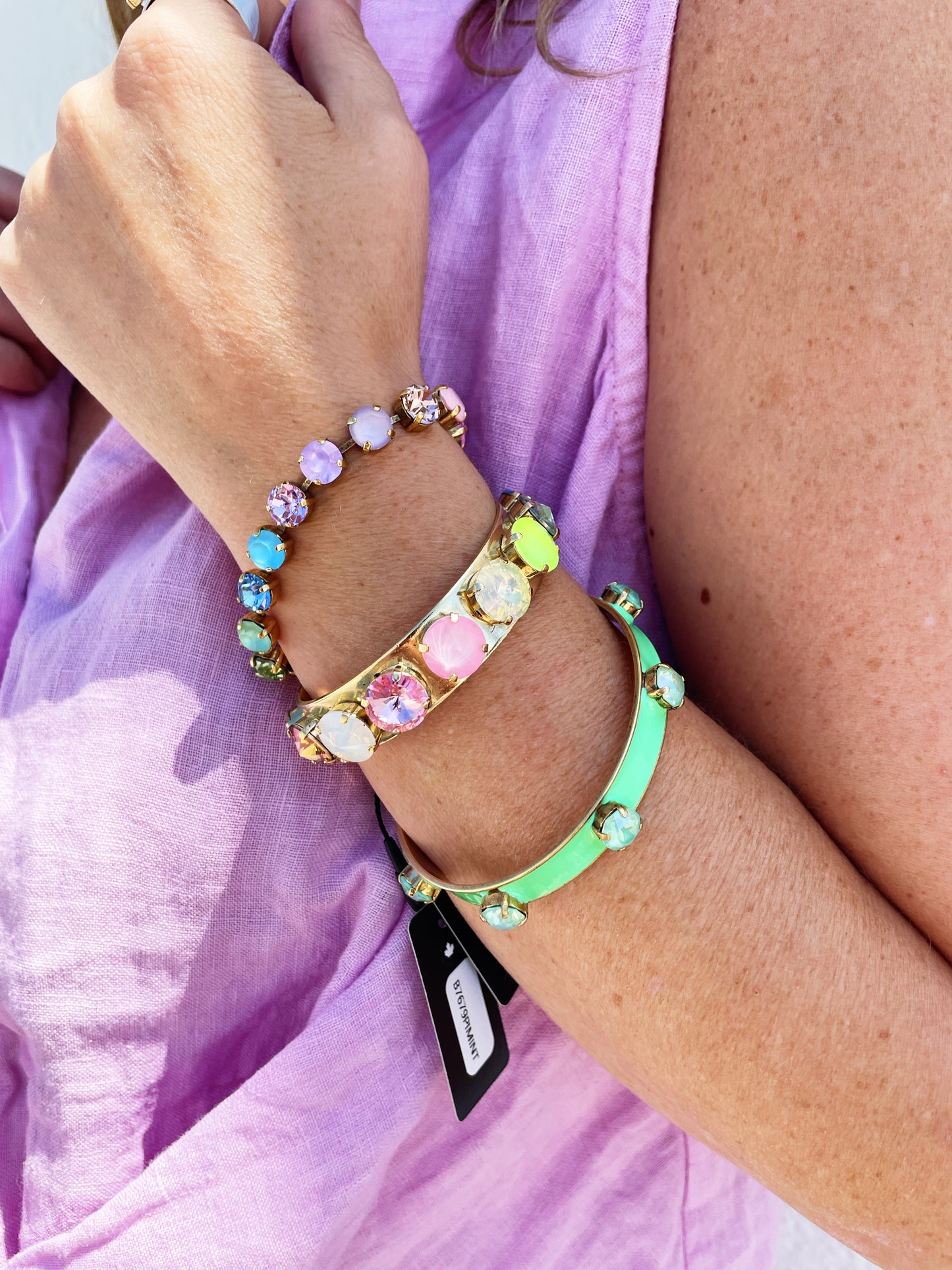Sammy Bangle in Fairy Dust (bottom bangle)