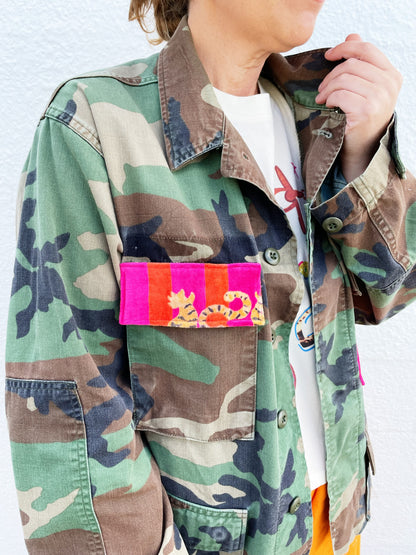 Camo Jacket with Tiger