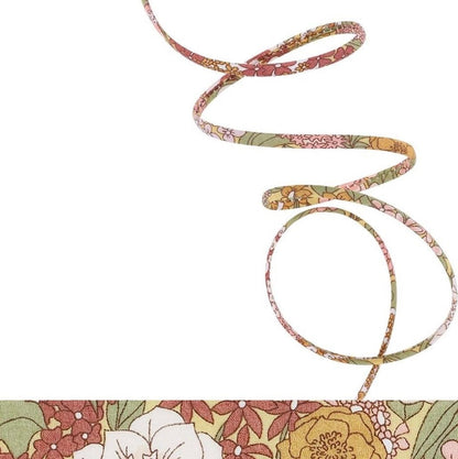 Gemstone Heart Liberty Print Necklace