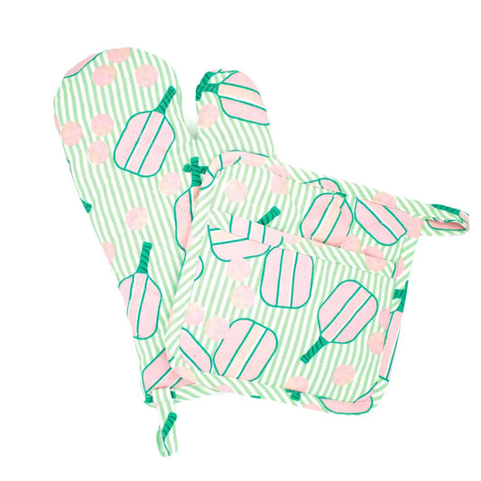 Pink Pickleball Kitchen Goods