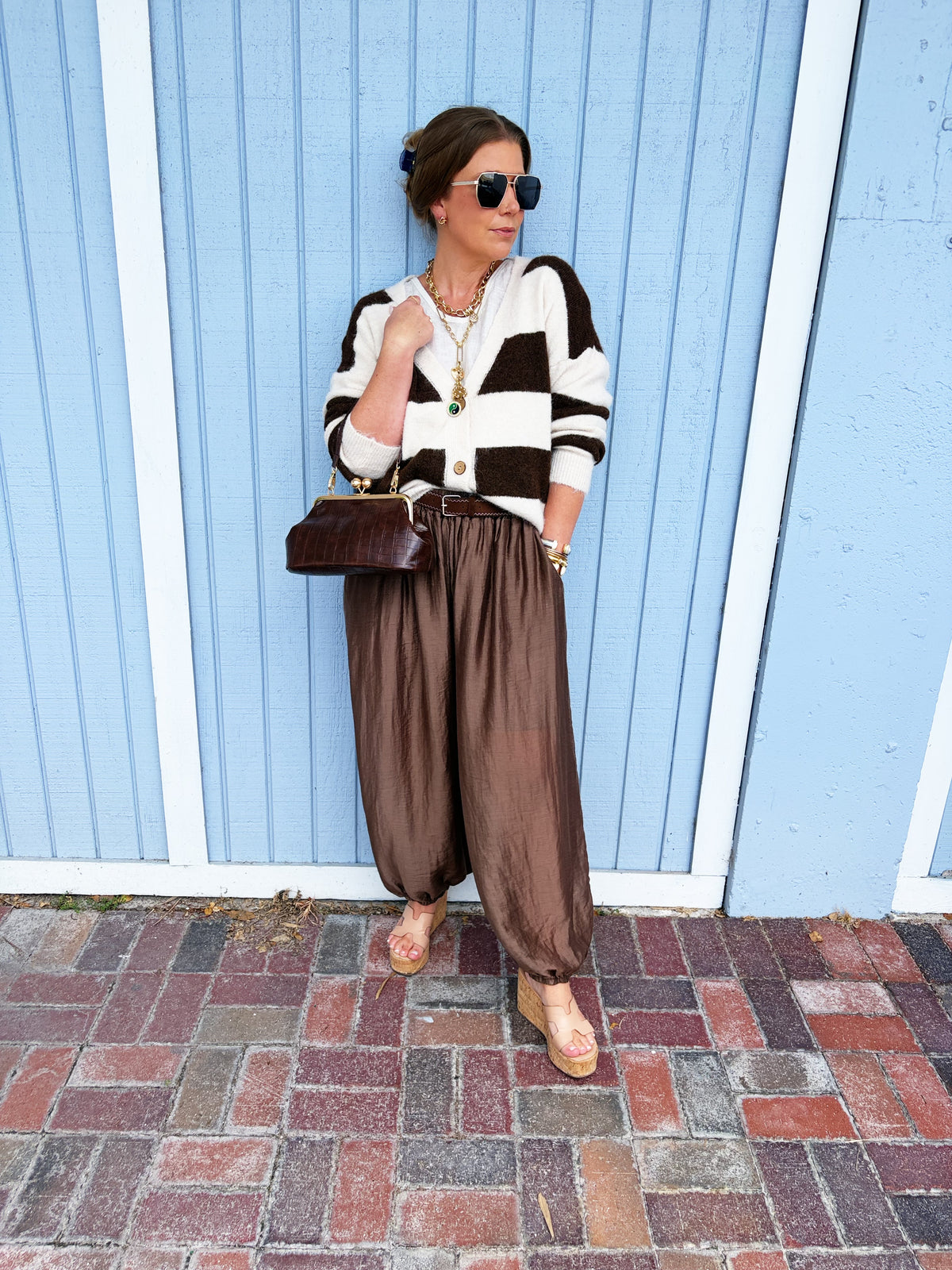 Joann Sweater in Chocolate