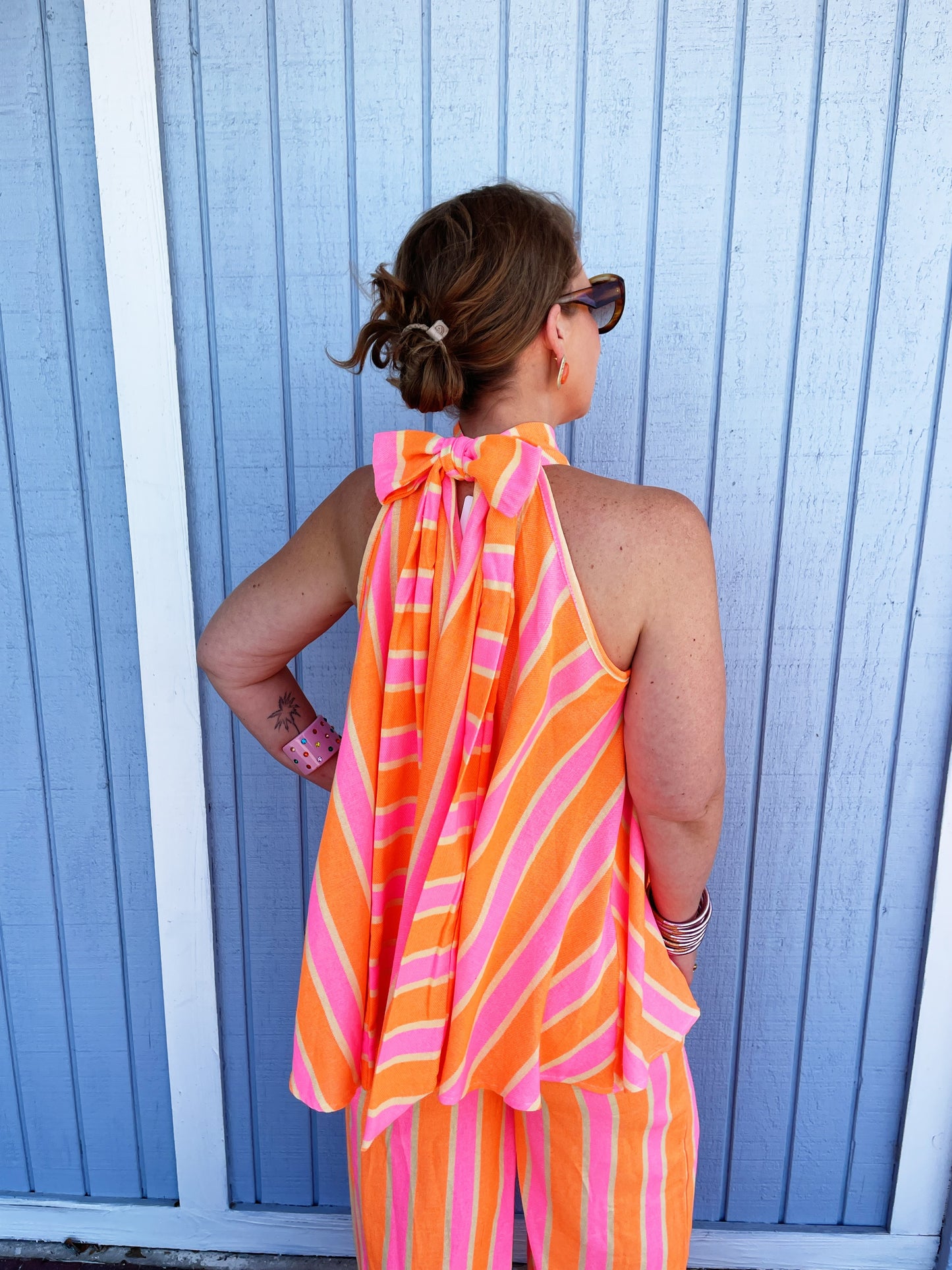 Santorini Stripe Set Sold Separately
