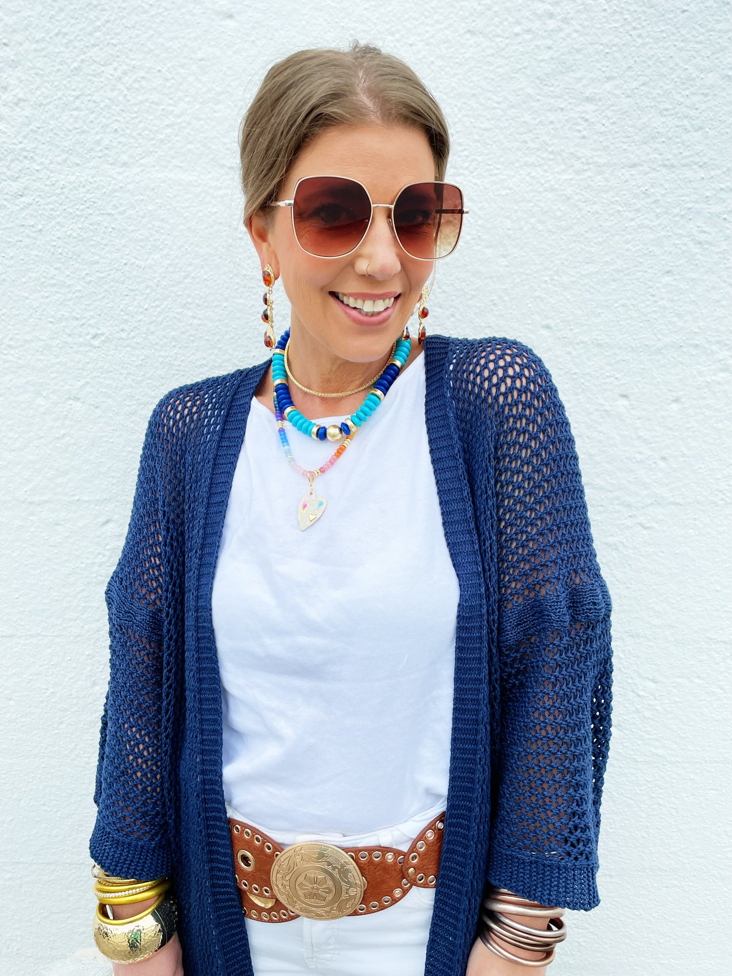 Sharon Sweater in Navy