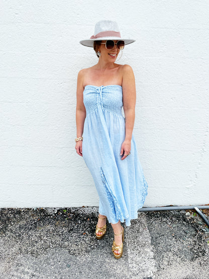 Casey Dress in Baby Blue