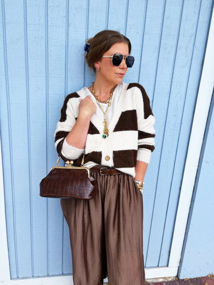 Joann Sweater in Chocolate