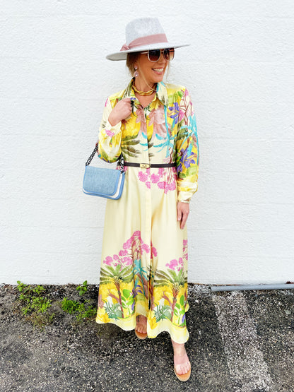 Presley Dress Yellow