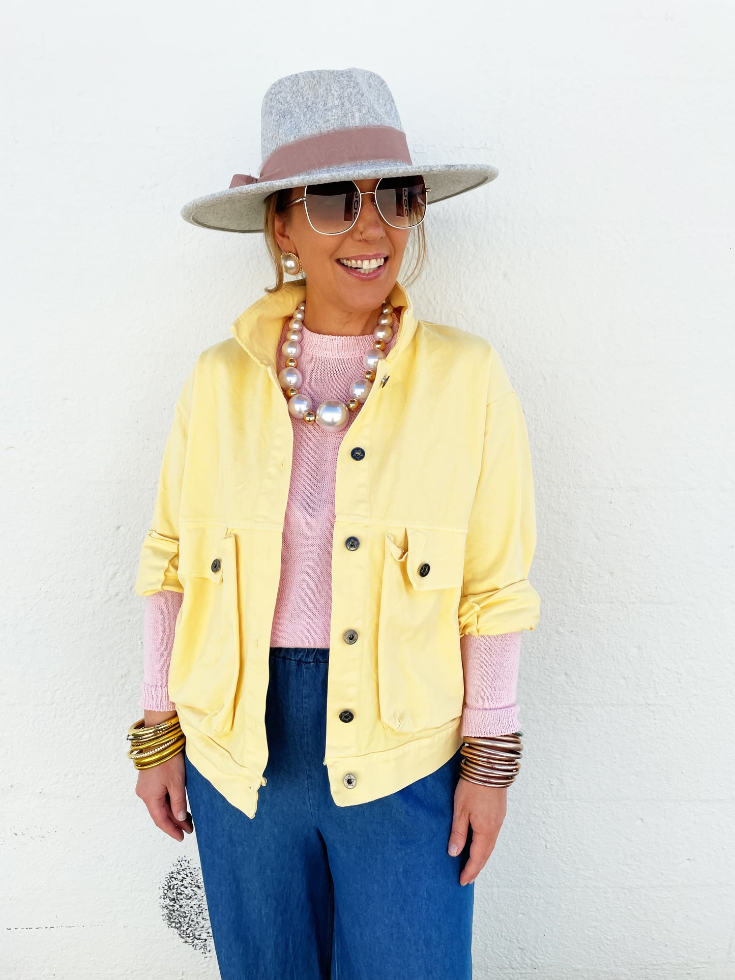 Callie Jacket Butter Yellow