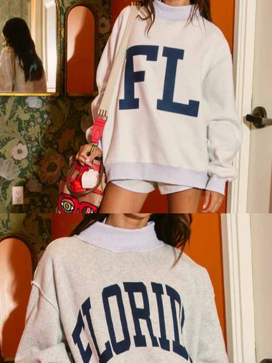 Florida Reversible Mock Neck- September PREORDER