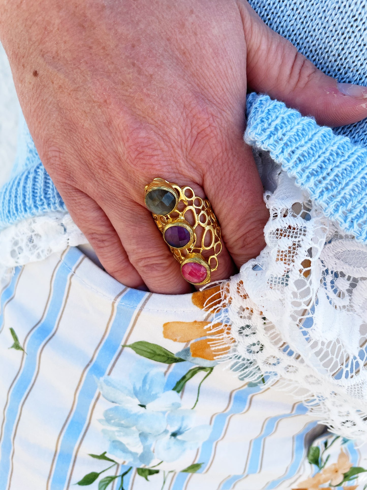 Toni Adjustable Ring