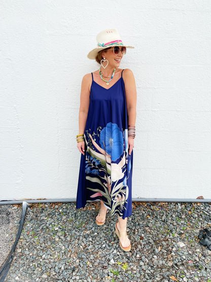 Veronica Dress Navy FINAL SALE