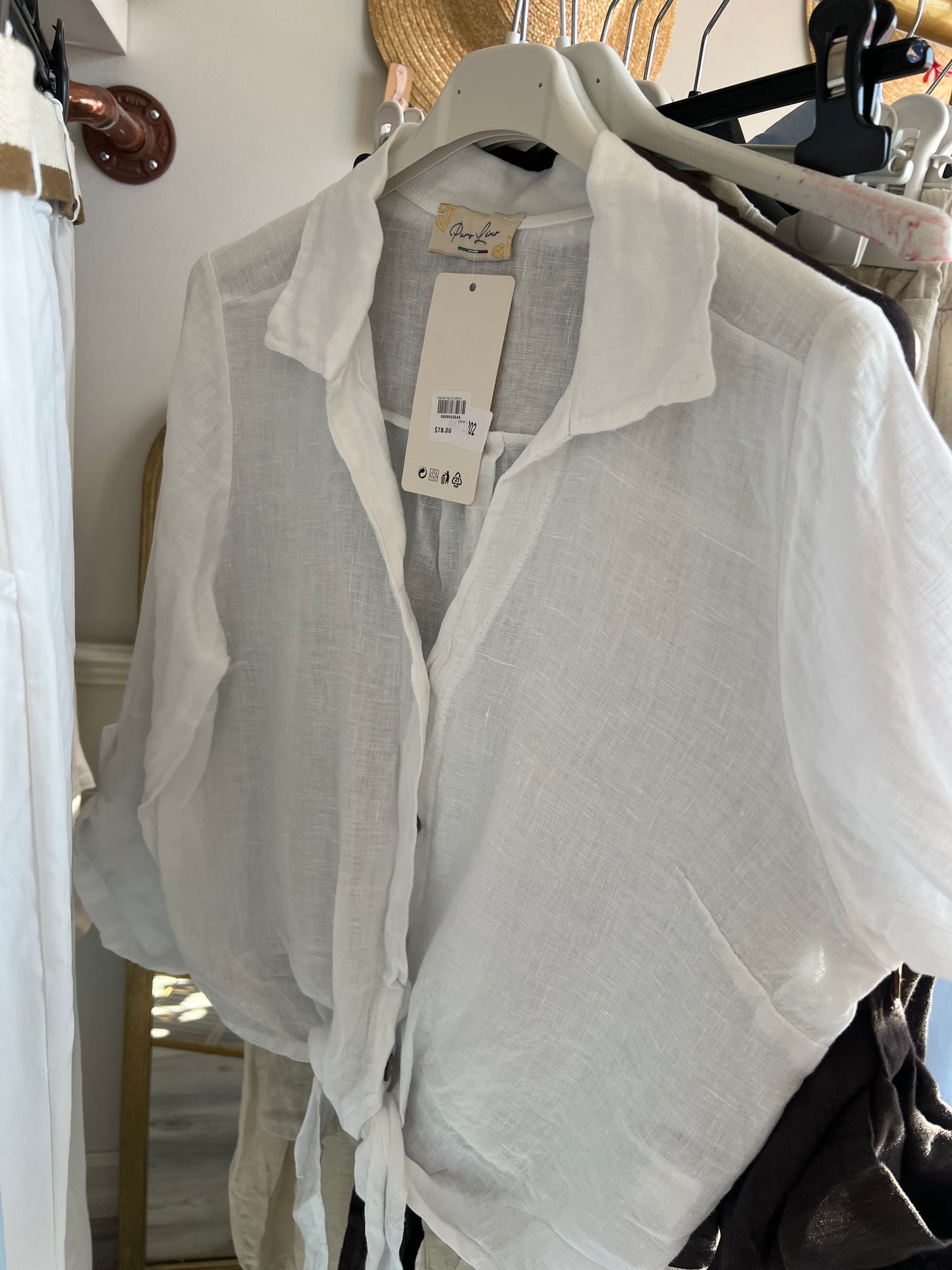 Nadia Top (2 colors) (or add your monogram)