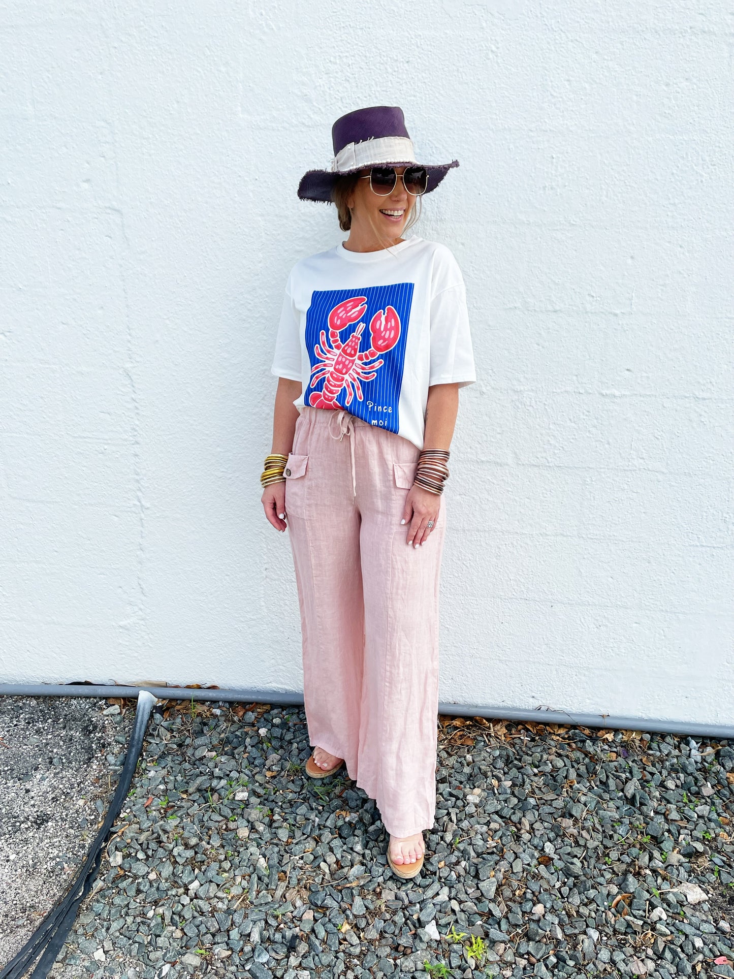 Sisi Pant Pale Pink- FINAL SALE