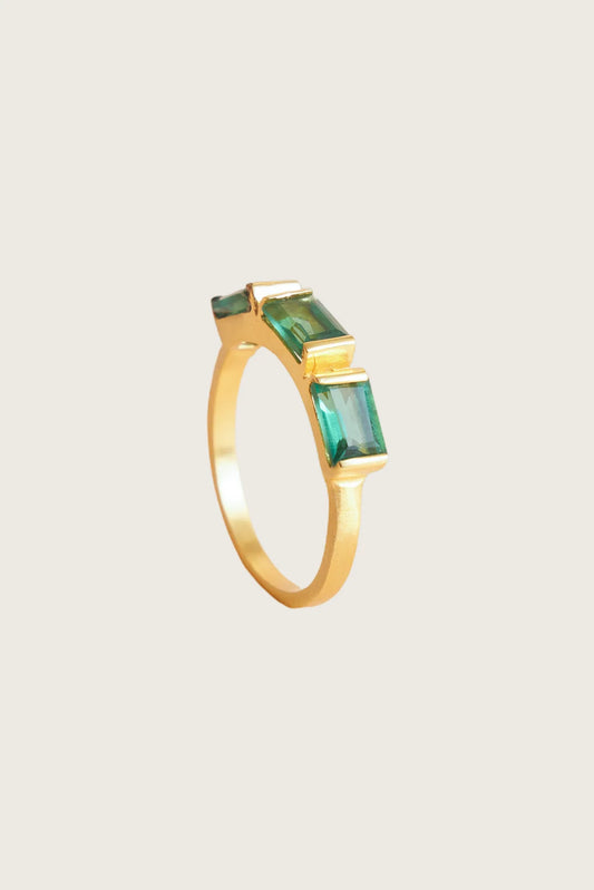 Faizi Emerald Ring Size 56