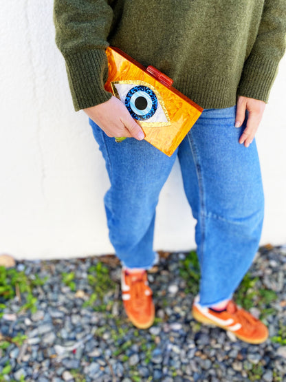 Camy Clutch Orange