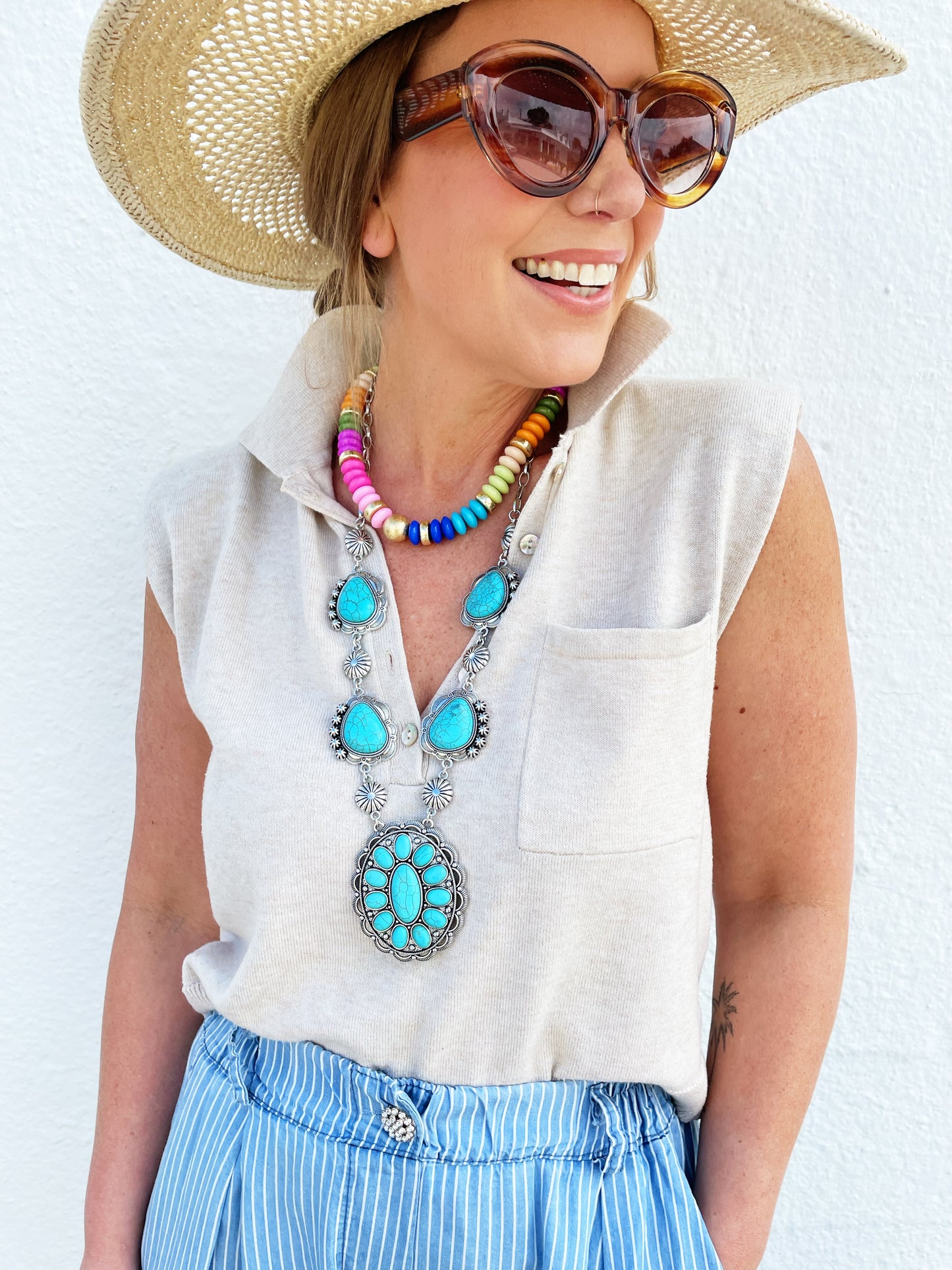 Taylor Turq Necklace