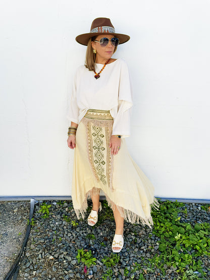 Bentley Fringe Skirt
