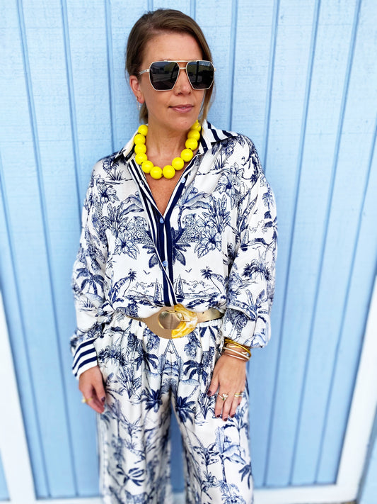JIll Set in Navy