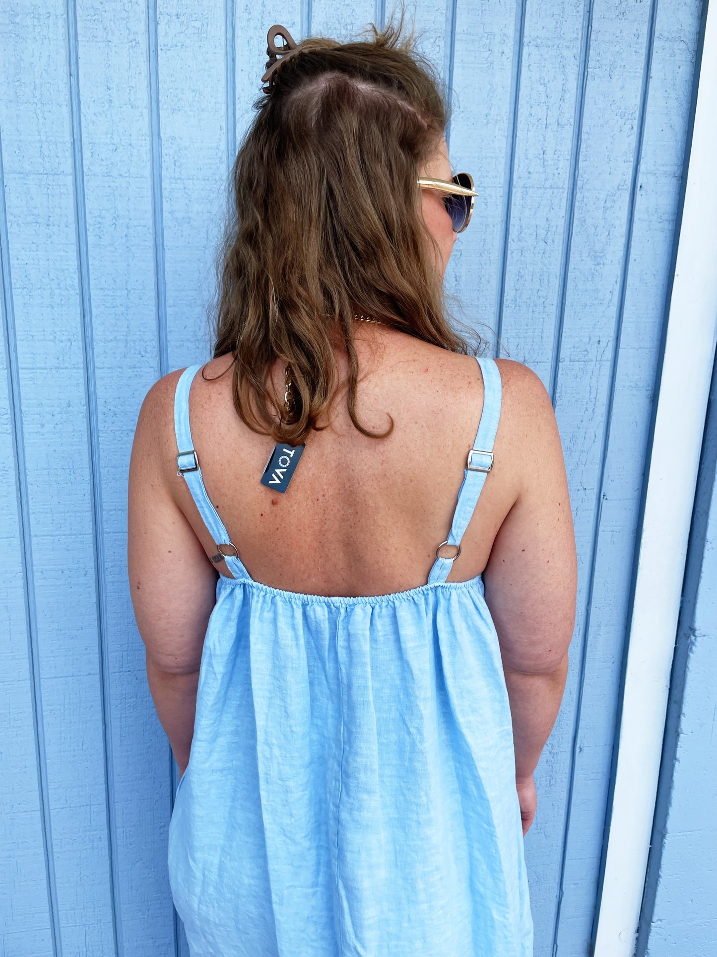 Maya Dress in Baby Blue