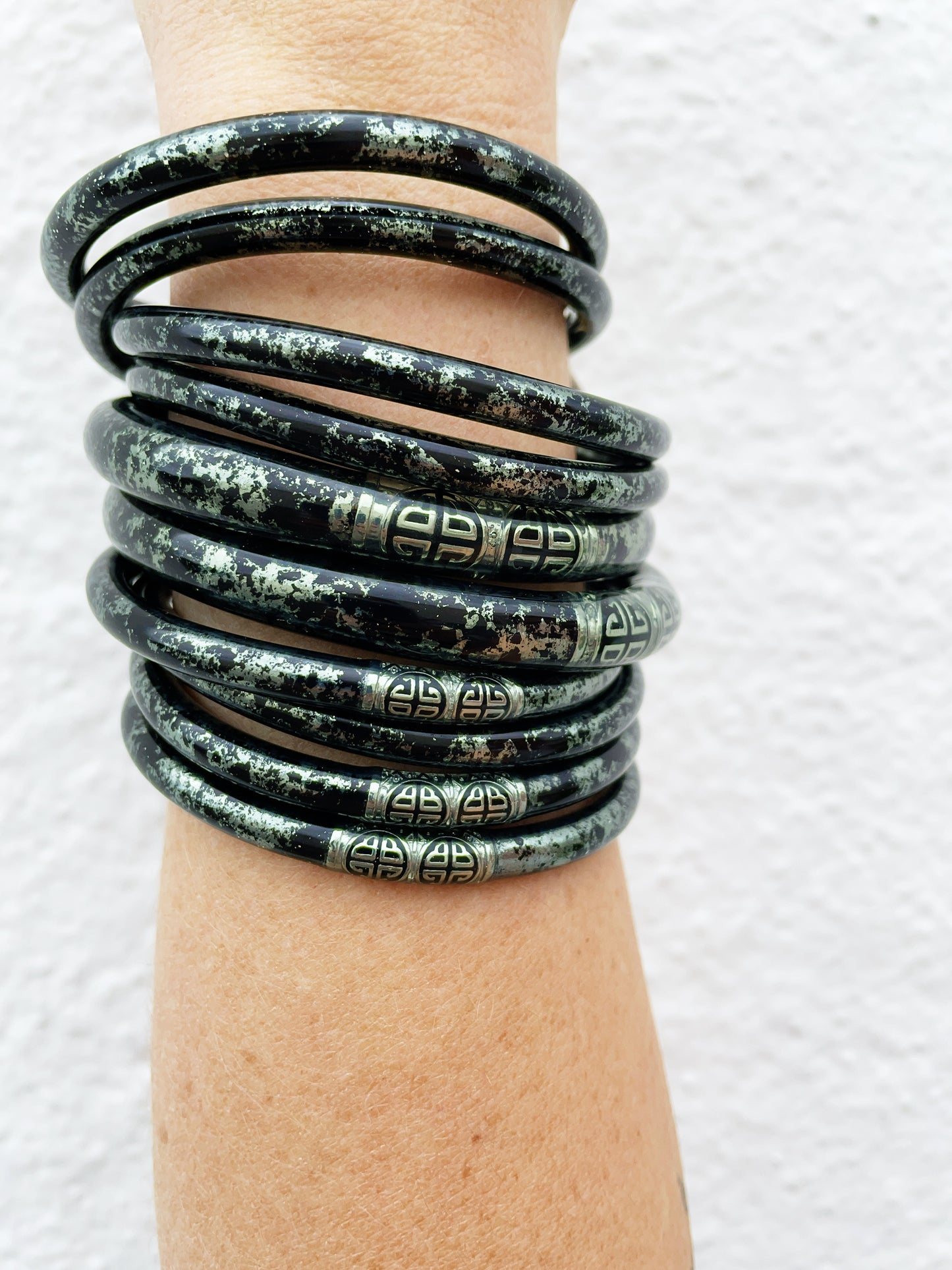 Koi Shadow Tzubbie All Weather Bangle Medium