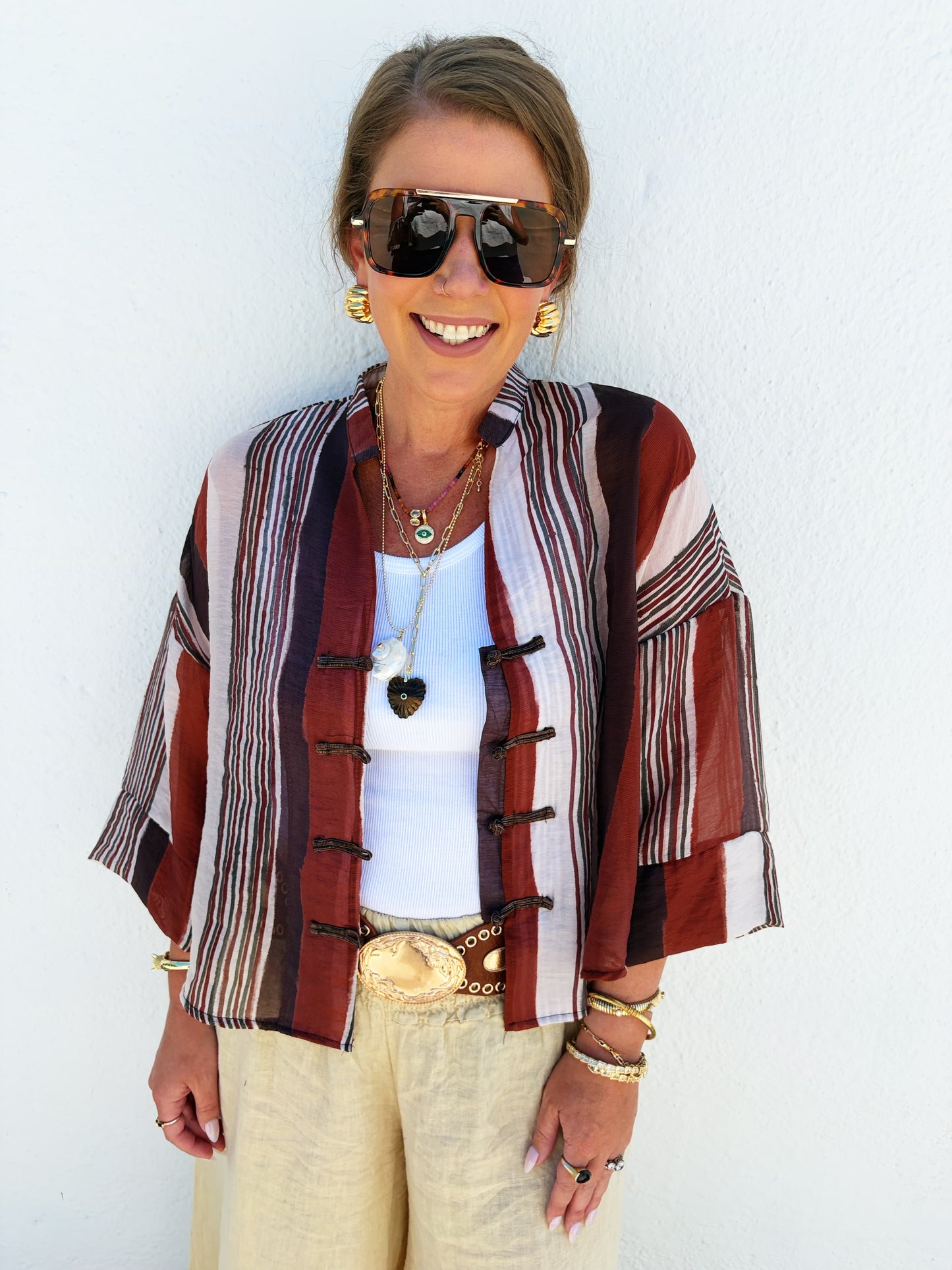 Nora Sheer Top 3-chocolate