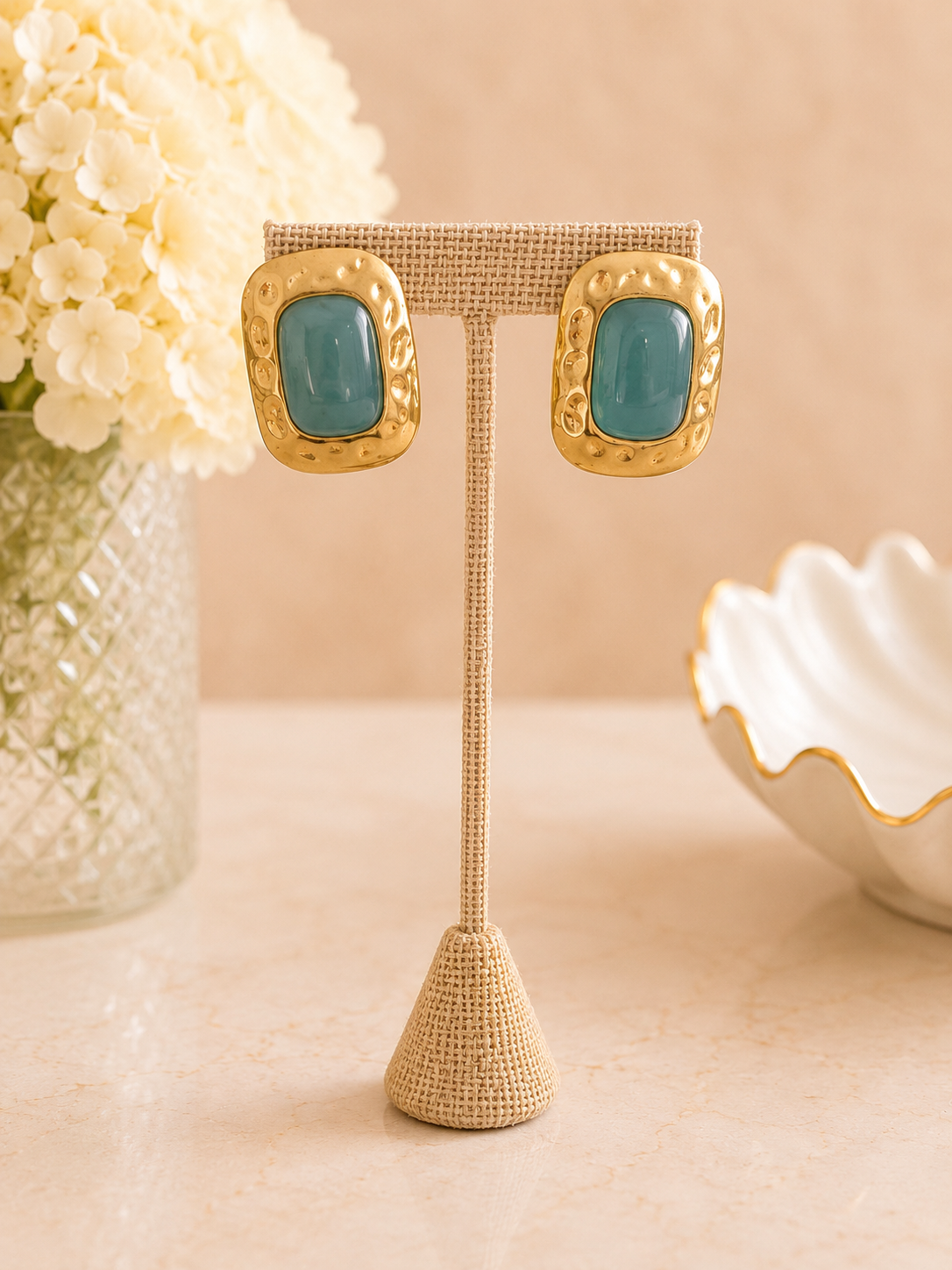 Tessa Earrings Blue FINAL SALE