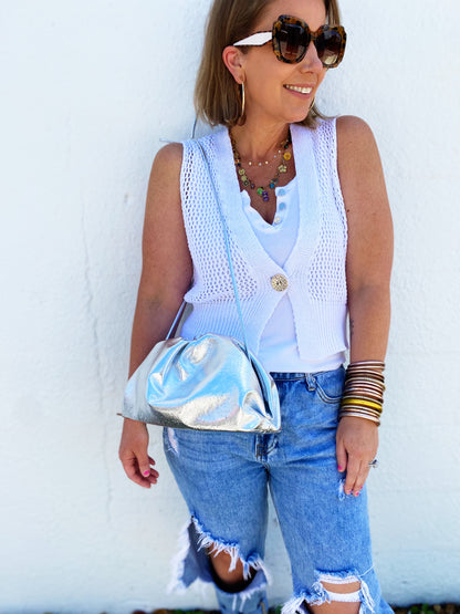 Emma Bag in Silver