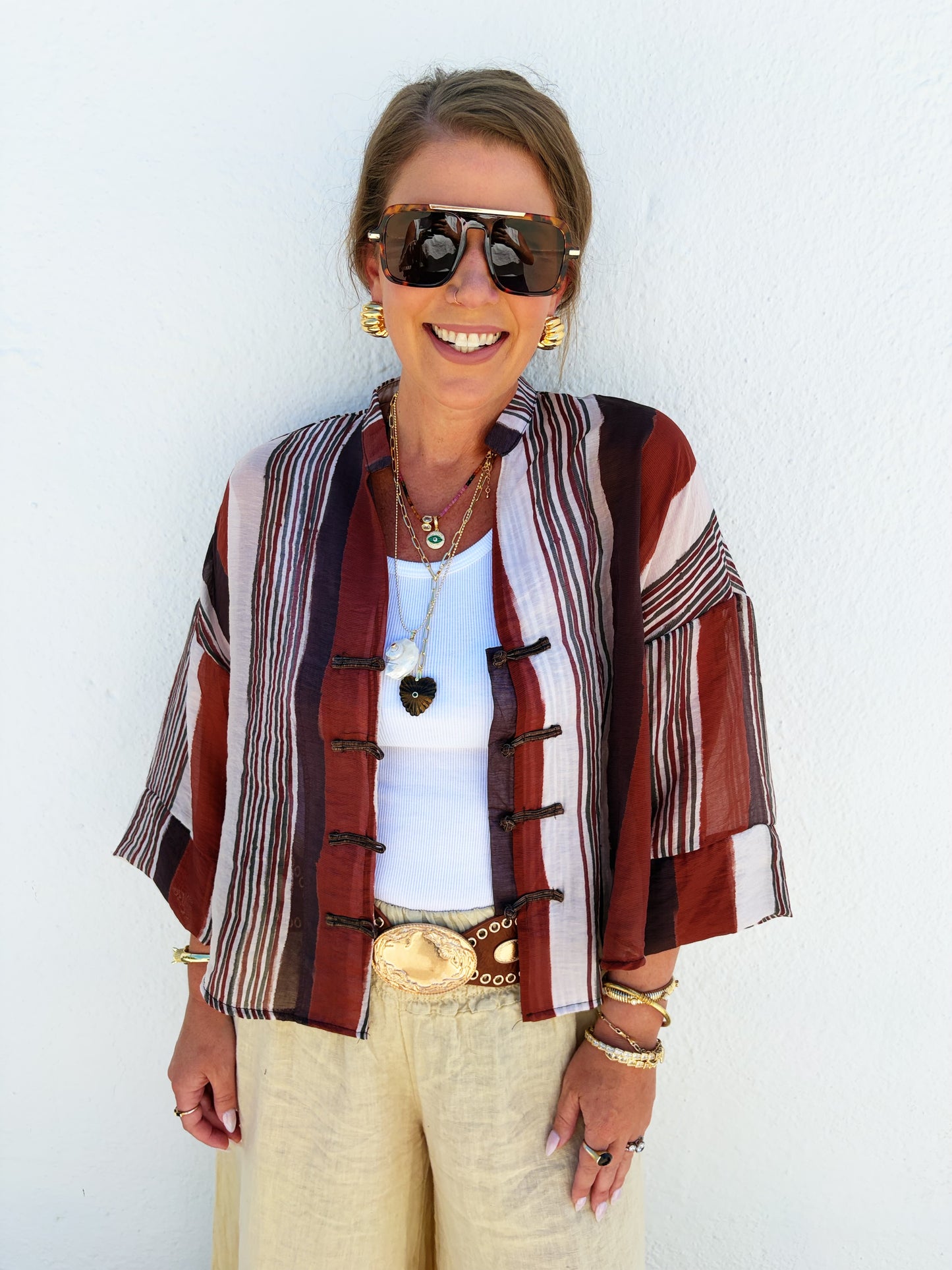 Nora Sheer Top 3-chocolate