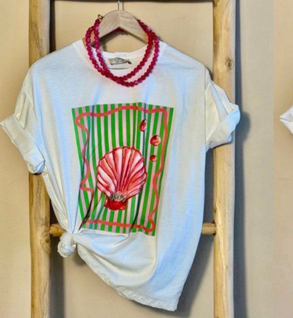 Oversized Tee- Shell