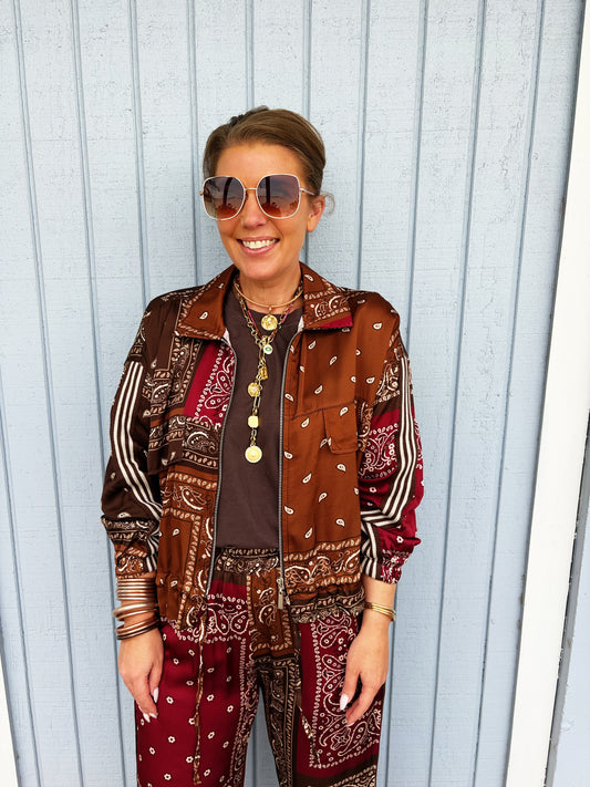 Drake Jacket in Chocolate