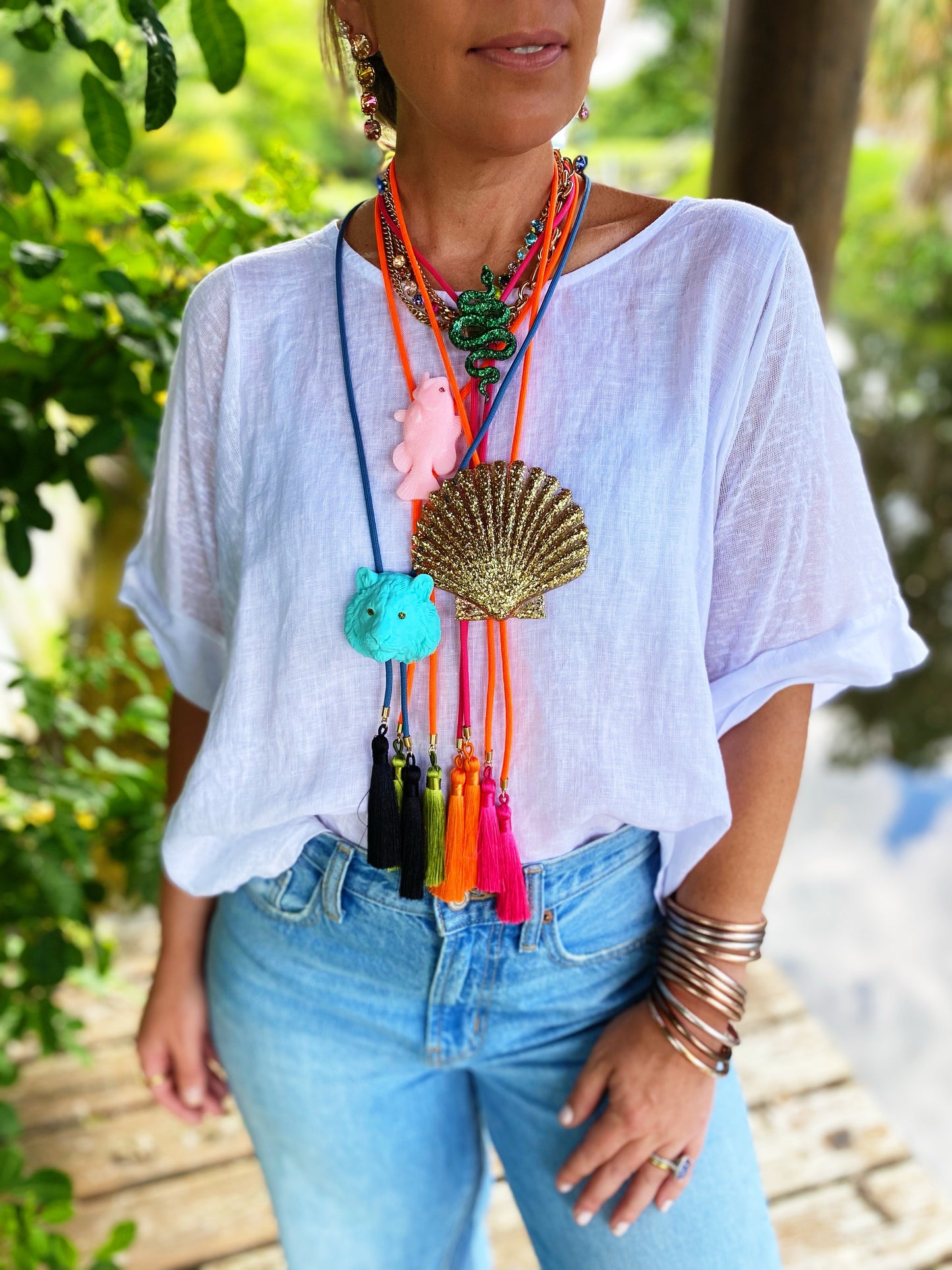 Glitzy Animal Party Bolo Tie - Multiple Styles-