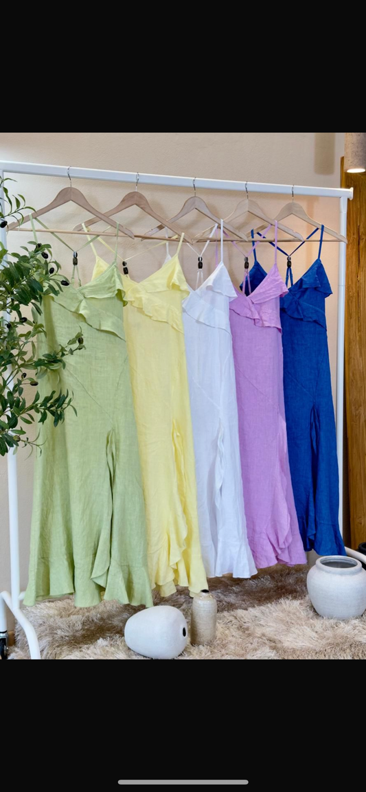 Sadie Dress in Yellow