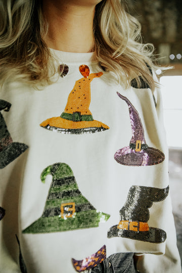 Bewitched sequin pullover | IN STOCK