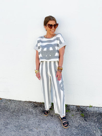 Caleb Top in Grey