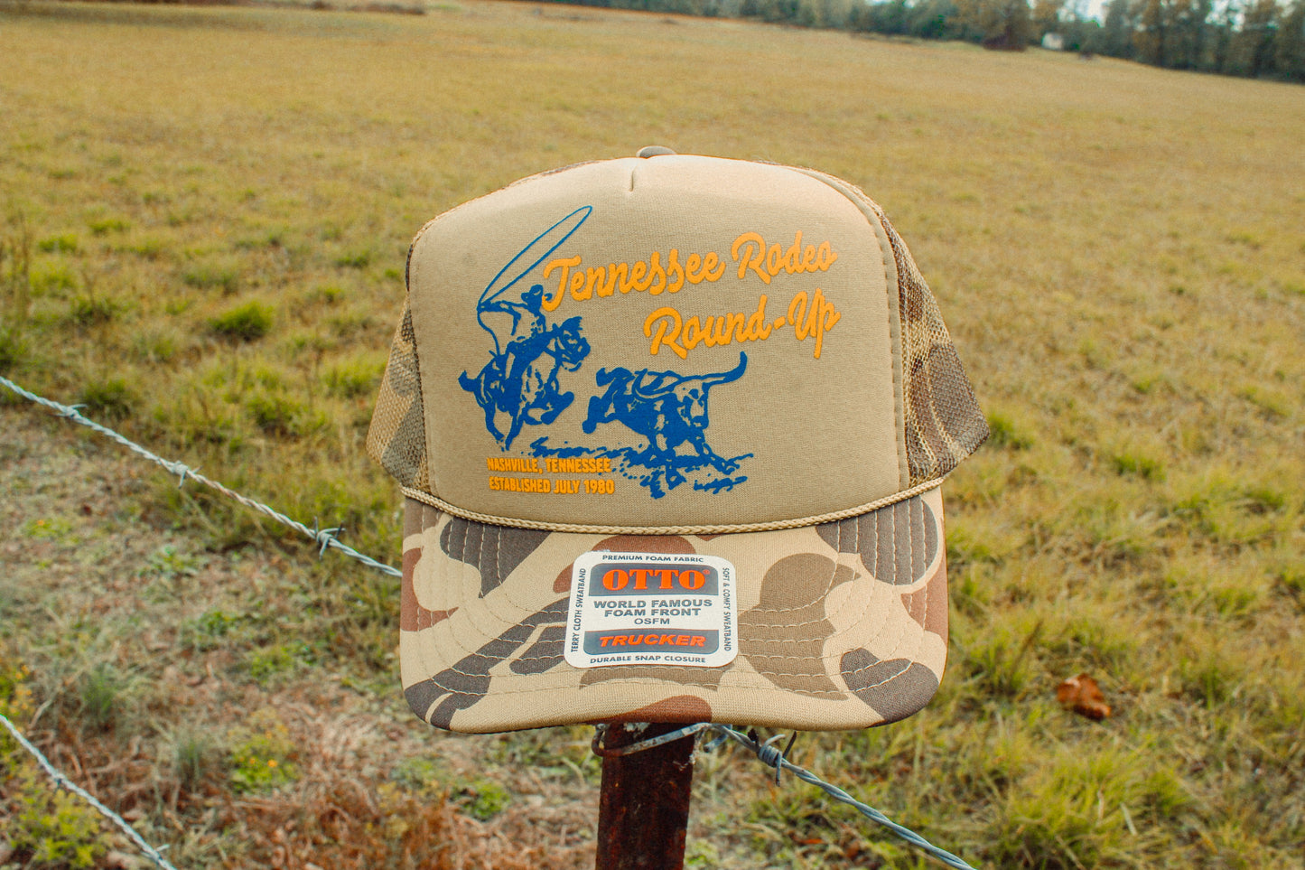 Tennessee Rodeo Round-Up Trucker Hat