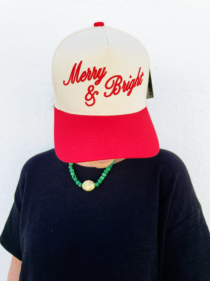 Merry & Bright Hat (2 colors)