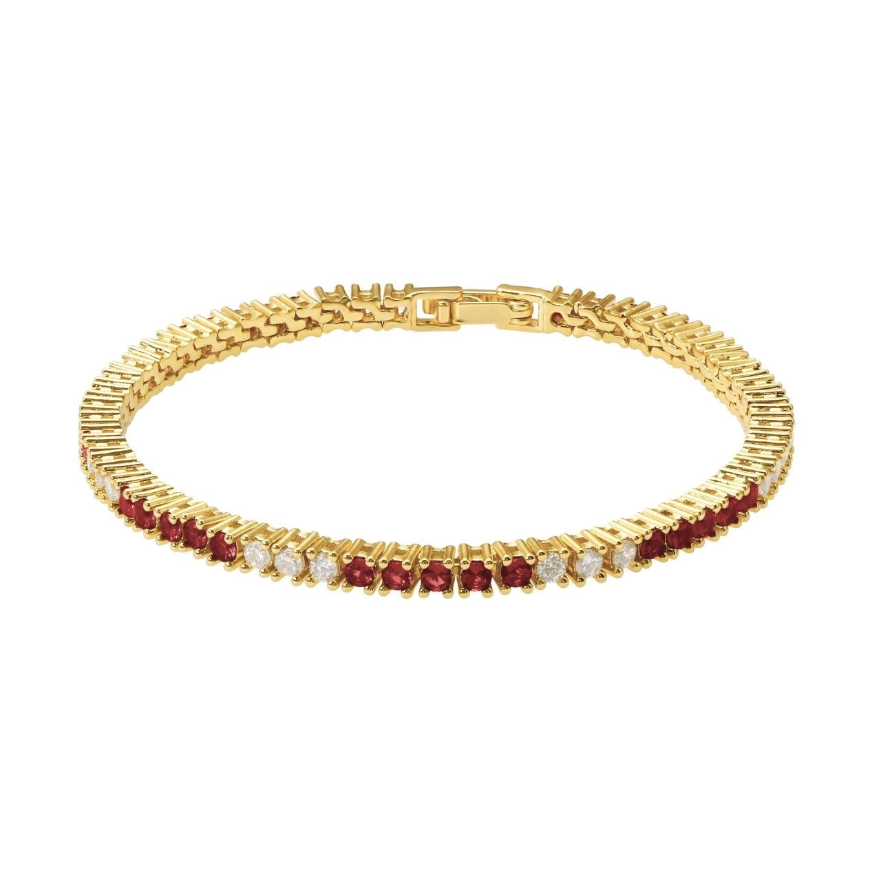 Josephine Ruby Tennis Bracelet