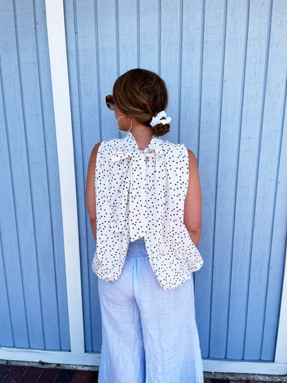 Marcella Blouse Open Back