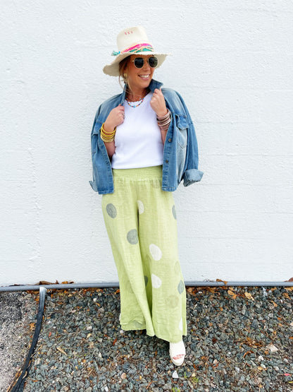 Phoebe Pant in Sage