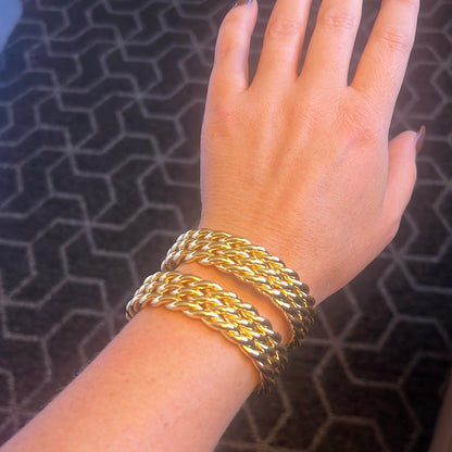 Triple rope cuff