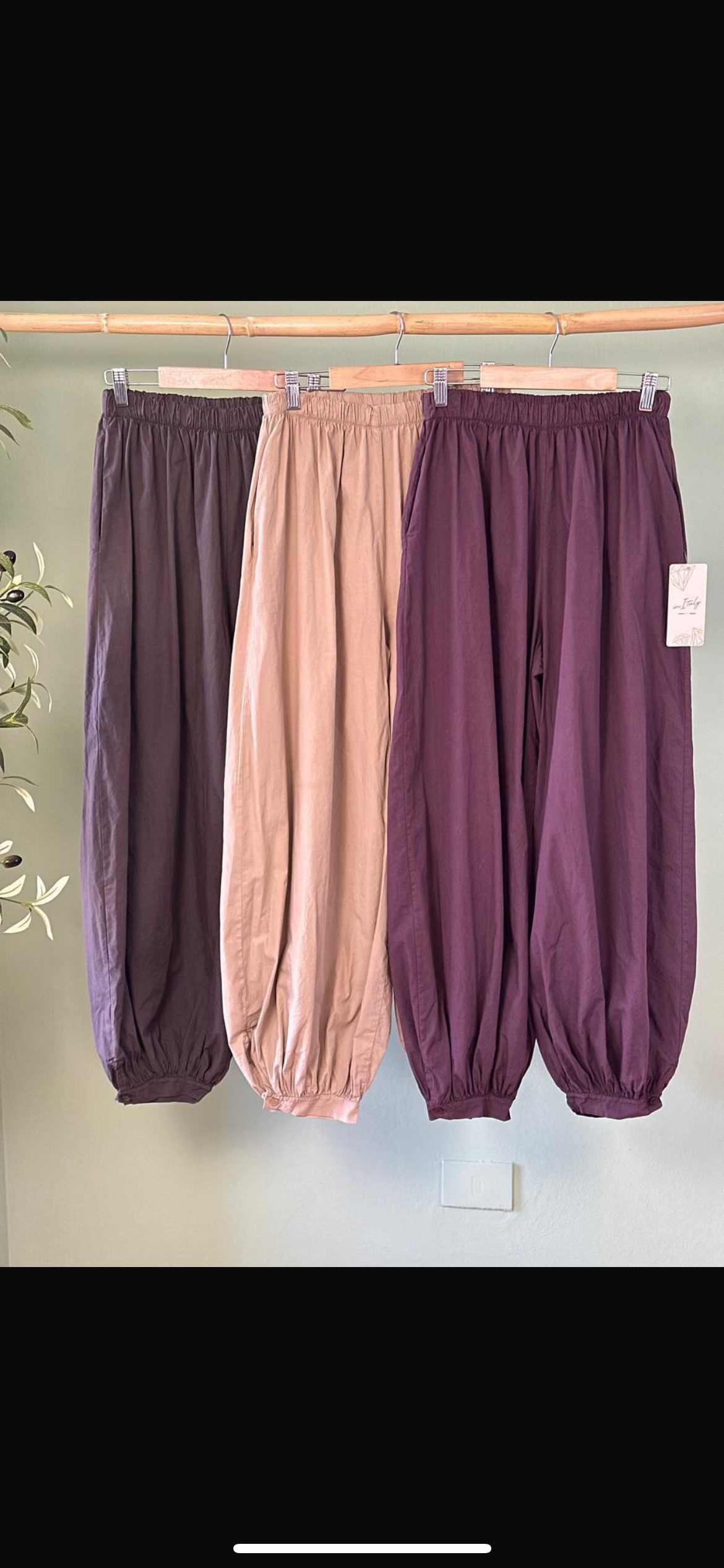 Jillian Pants in Cabernet