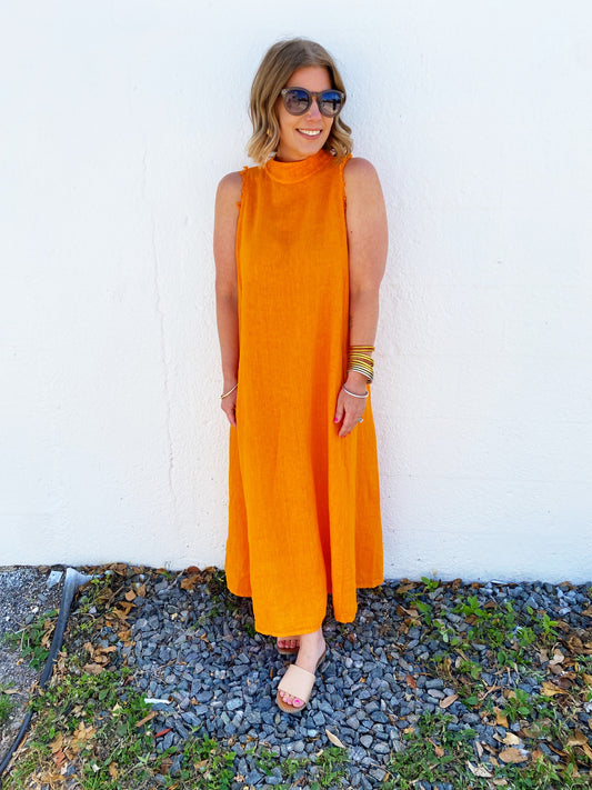 Jenny Dress Tangerine